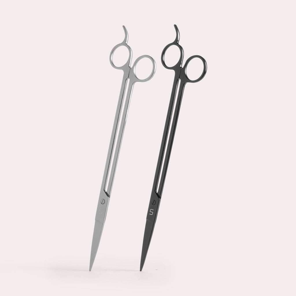 UNS Scissors Straight 25cm Black