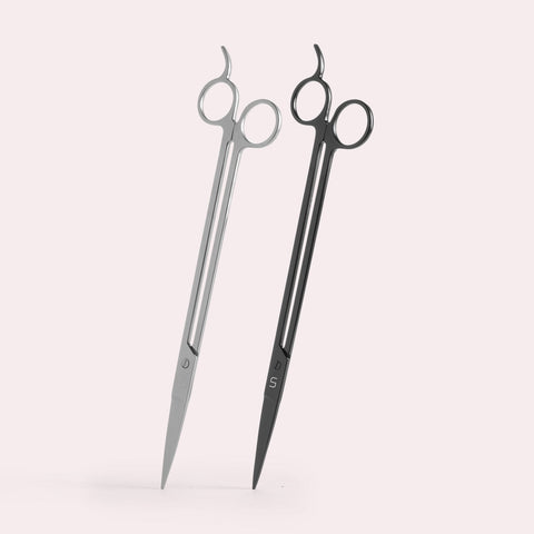 UNS Scissors Straight 25cm Black
