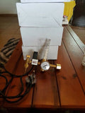 CO2 Regulator with Solenoid and Needle Valve